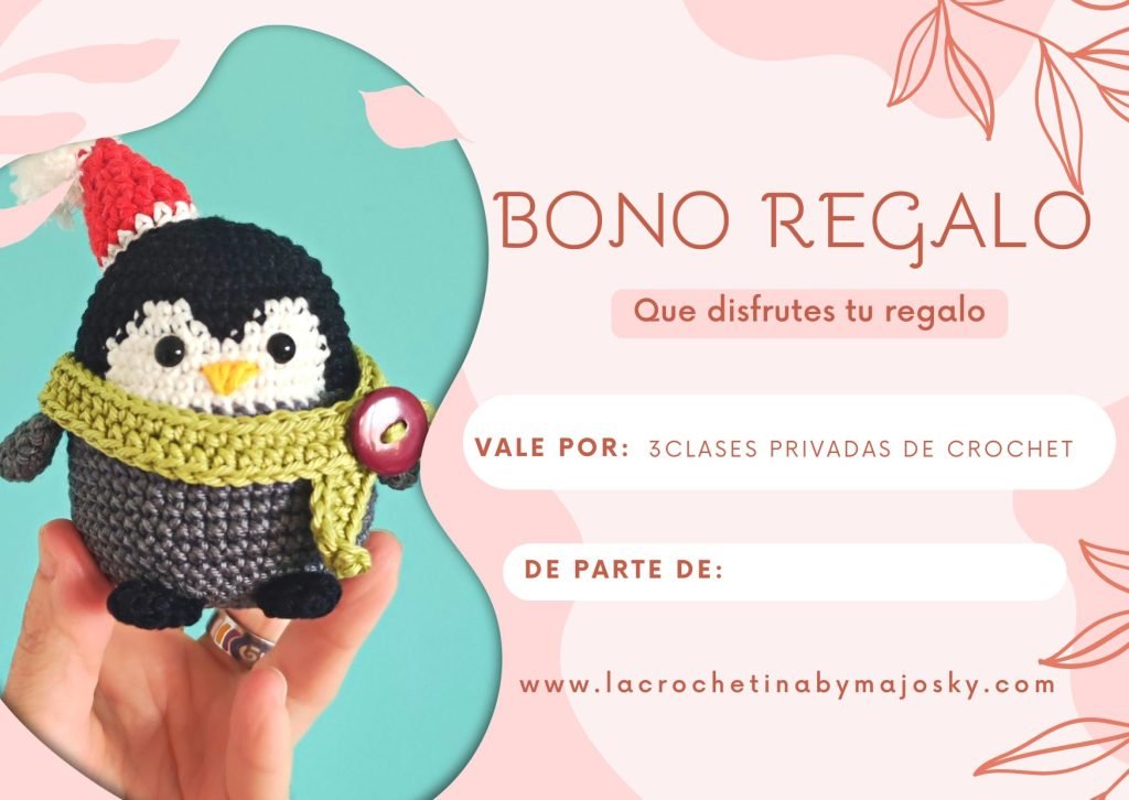 Bono regalo clases crochet