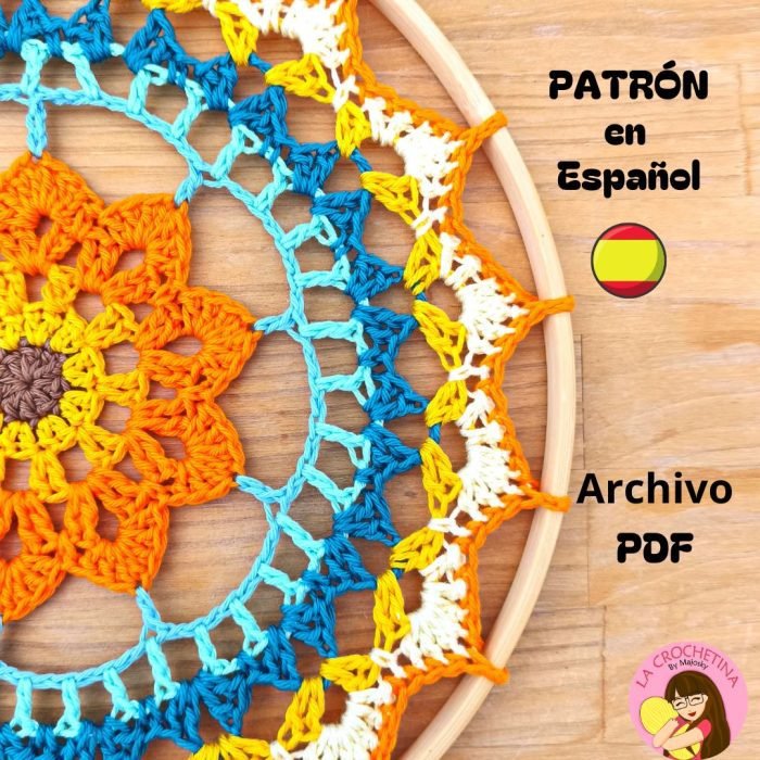PATRÓN MANDALA ARMONÍA A CROCHET - PDF