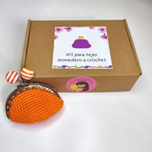 Kit de crochet de Luxe: teje tu propio monedero