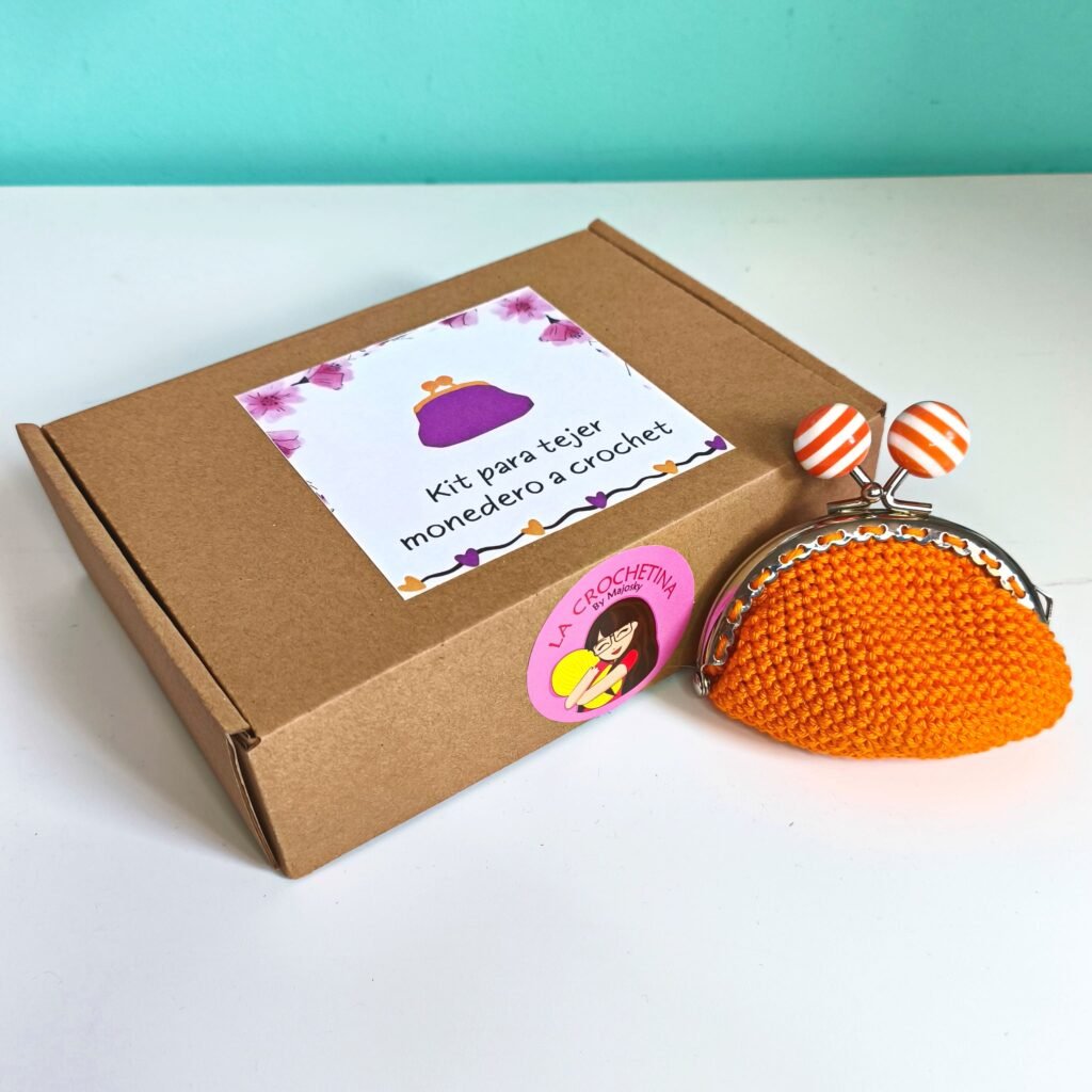 Kit de crochet básico: teje tu propio monedero