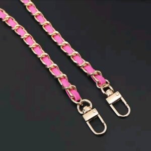 Correas metálicas y coloridas para bolsos