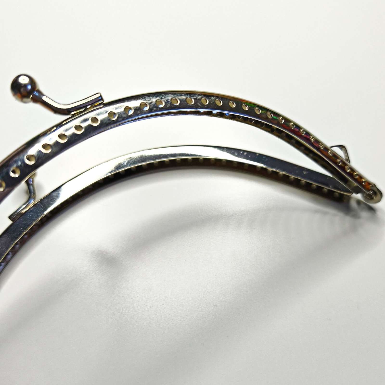 Cierre metálico o boquilla para bolso de crochet - Imagen 4