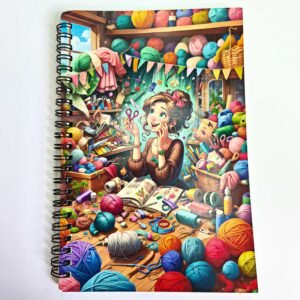 Libreta de costura o manualidades A5