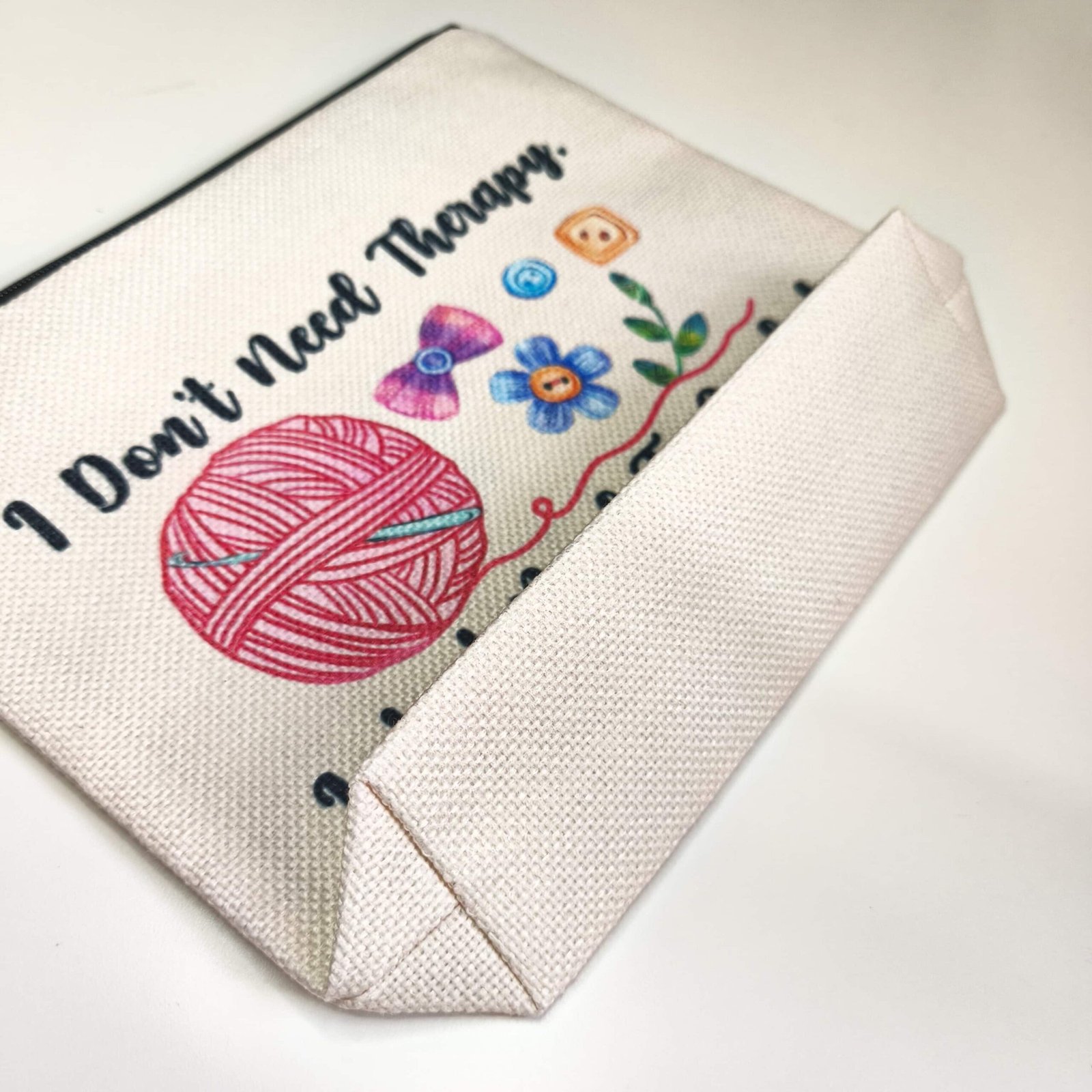 Estuche o neceser de crochet - Imagen 3